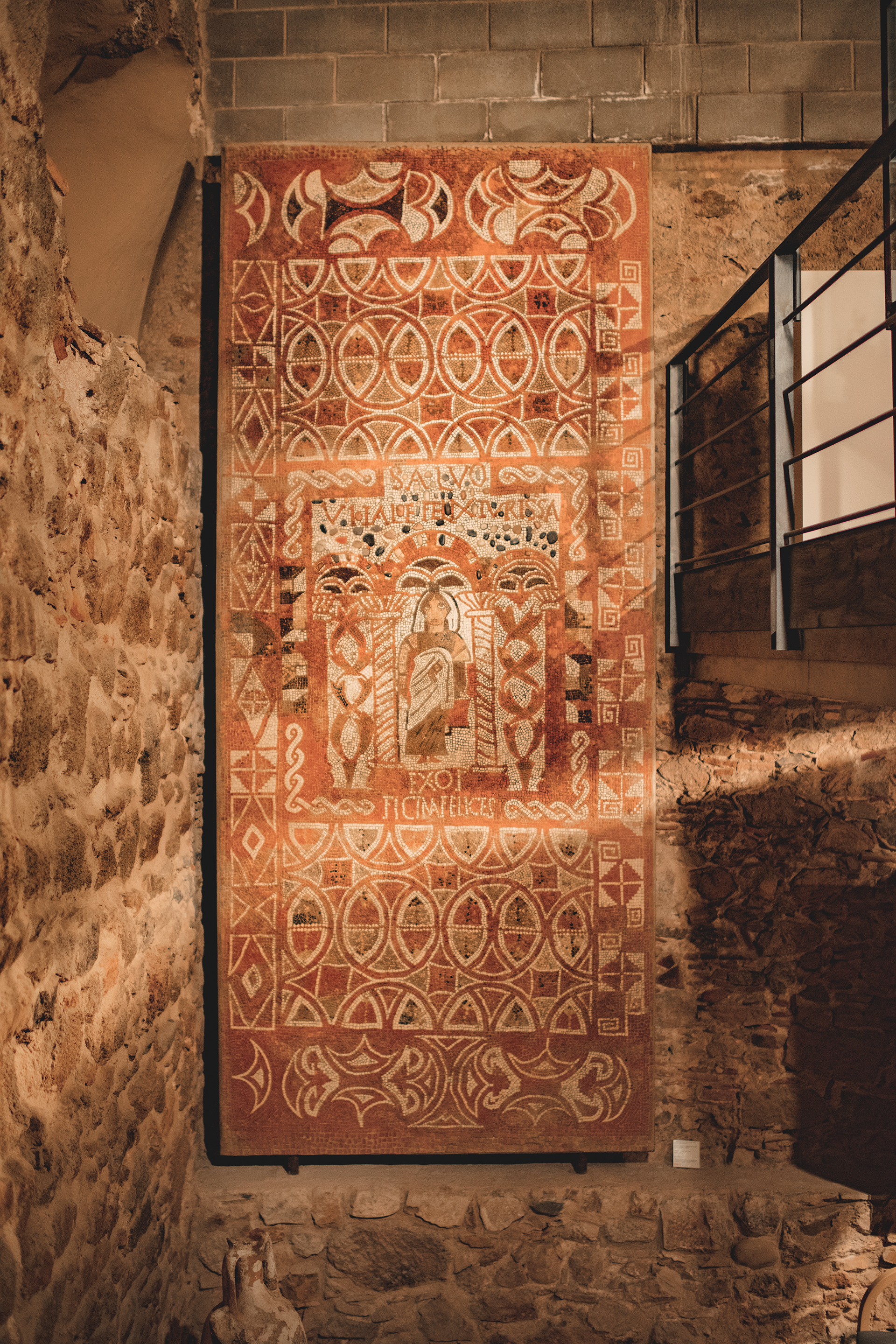Mosaico del museu municipal de Tossa
