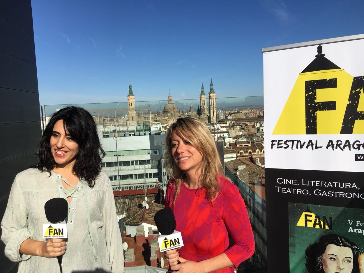 Entrevista en Aragón Negro de Raquel Lanseros y Rosa Masip
